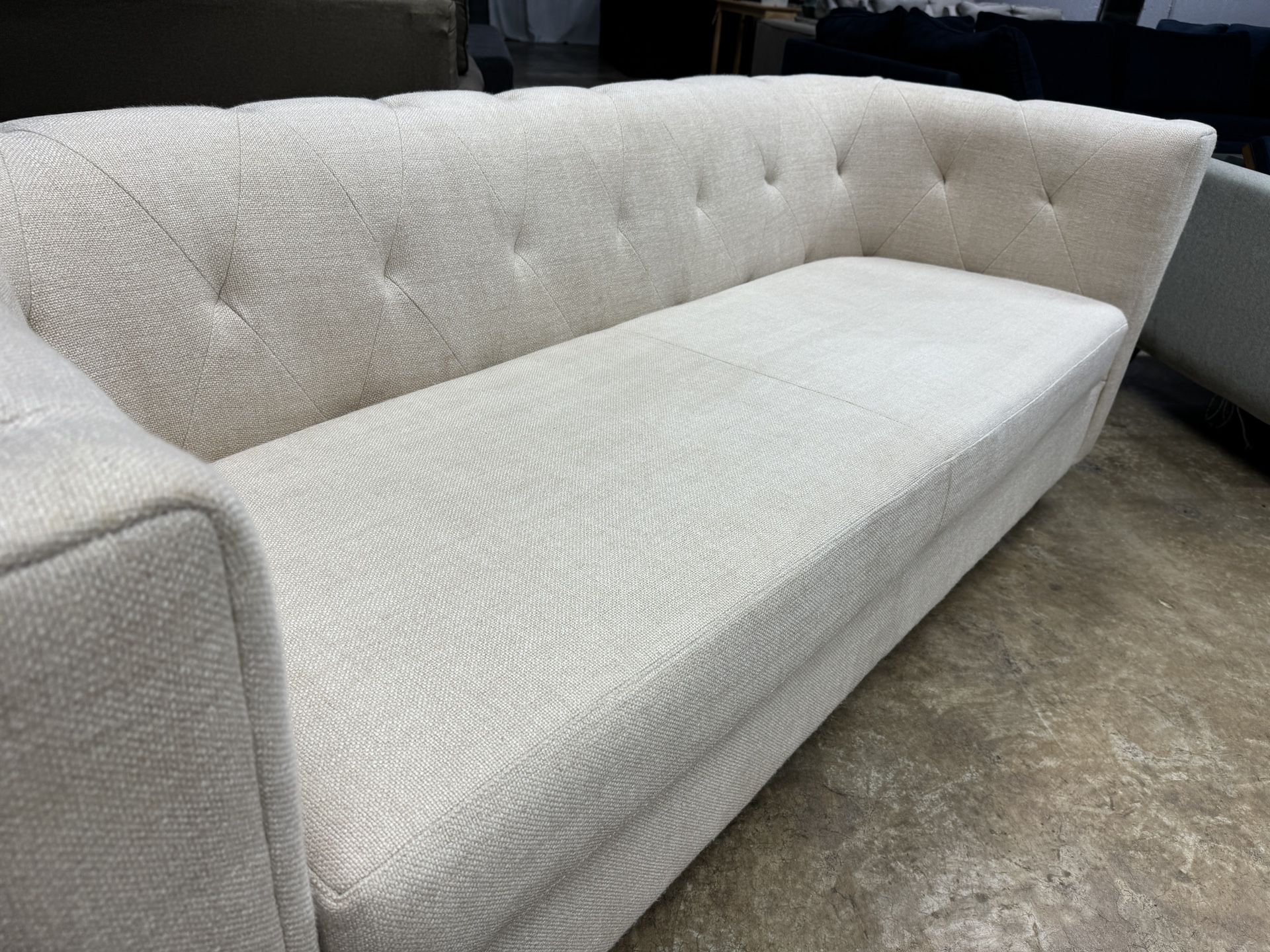 Cream Chesterfield Sofa By Froy 
