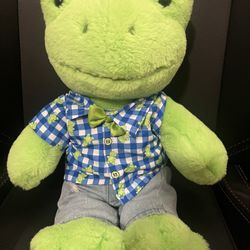Build A Bear Frog Plush 