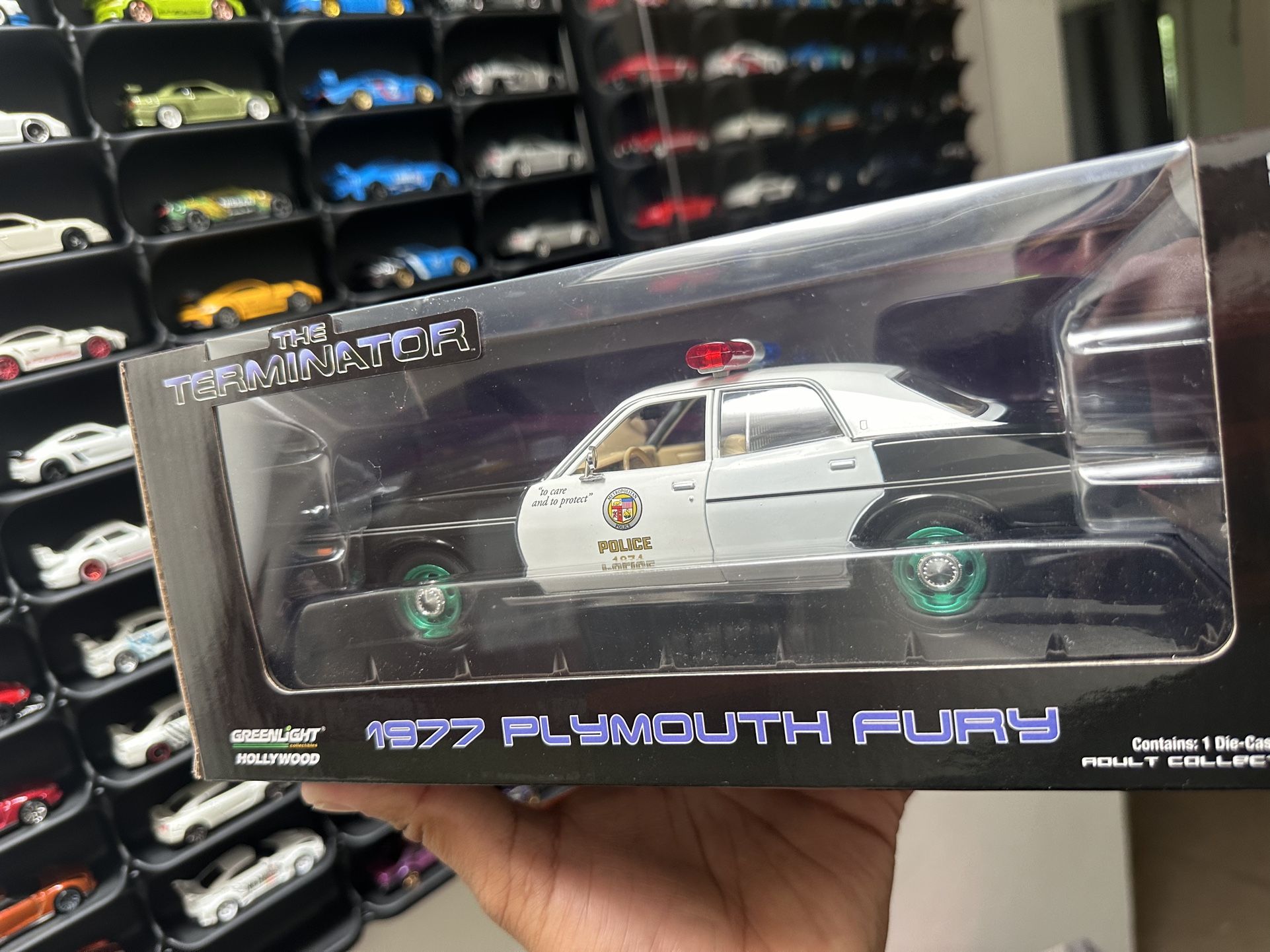 Greenlight 1977 Plymouth Fury Target Chase