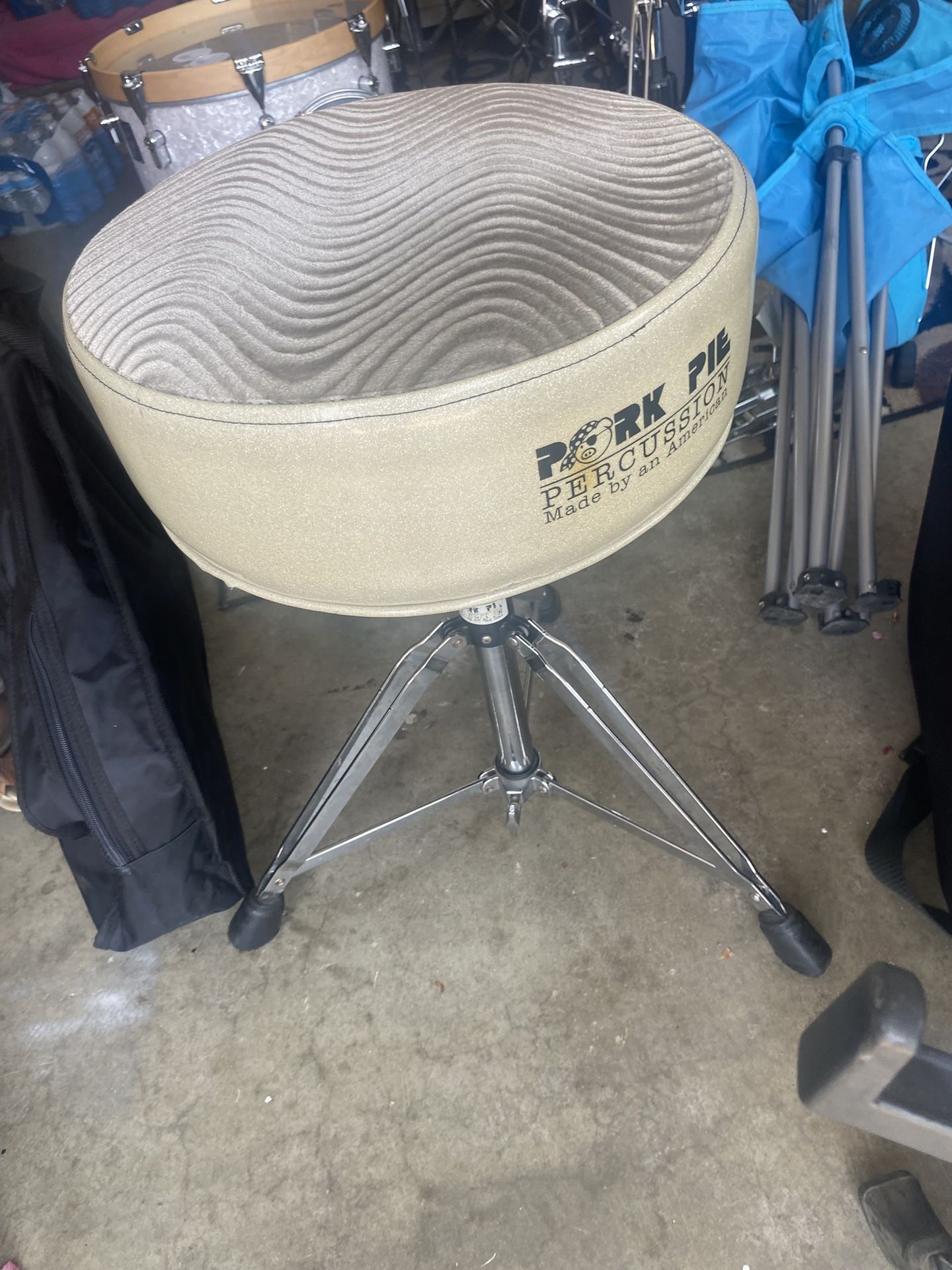 Pork Pie Drum Throne