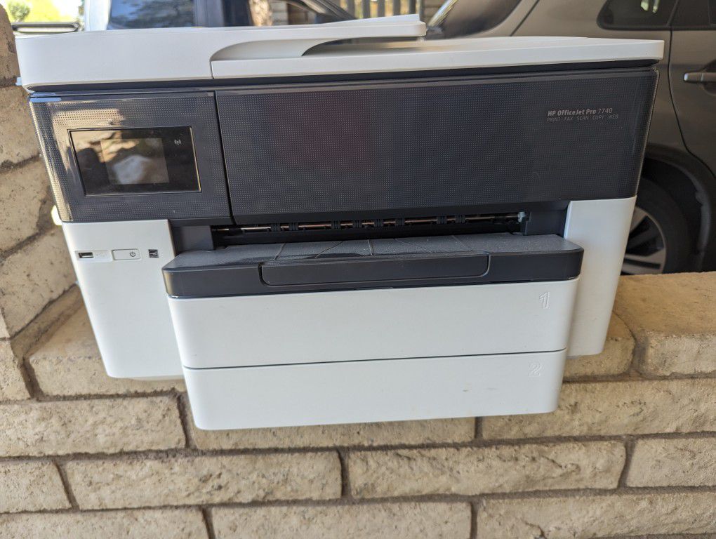 HP Officejet 7740 Legal Size Printer Copier Scanner