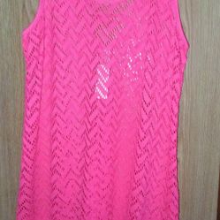 Cute Pink Swimsuit Dress 