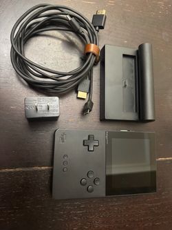 Analogue Pocket Handheld Console Black with Dock