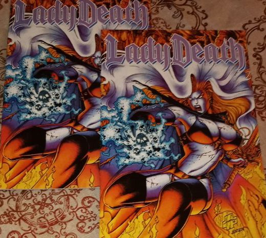 Excellent Condition "LADY DEATH" Comic Books(2)!!