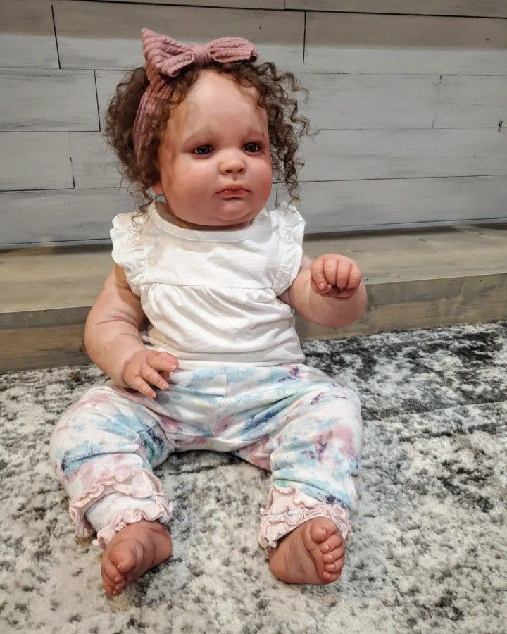 3 Month Joseph Awake 23" 10lbs+ Realistic Baby Toddler Doll Reborn READ
