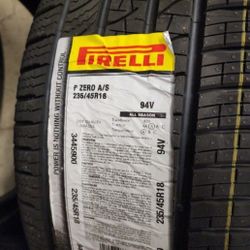 New 235 45 18 pirelli p zero tires honda acura Toyota Lexus Nissan infiniti