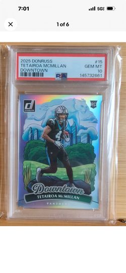 Tetairoa McMillan Downtown psa10