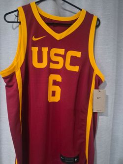 Nike USC Trojans #6 Basketball Jersey Medium