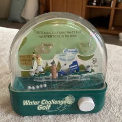 WATER CHALLENGE GOLF (PENNY JAPAN COMPANY) WATER PUSH BUTTON GAME  Perfect pairing with the Water Details & Features :- 3.1 x 6.3 x 6.5 inches- The ul
