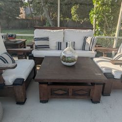Solid Oak Interior/Exterior Furniture 