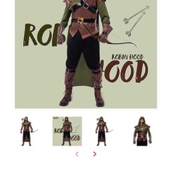 Robin Hood Deluxe Costume Set - Adult  (large)