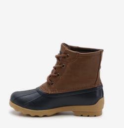 Like New Boys Sperry Port Duck Boots Size 13