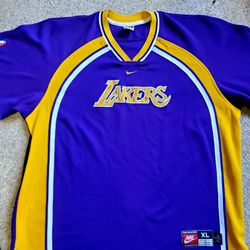 Authentic Lakers Warm Up Shirt