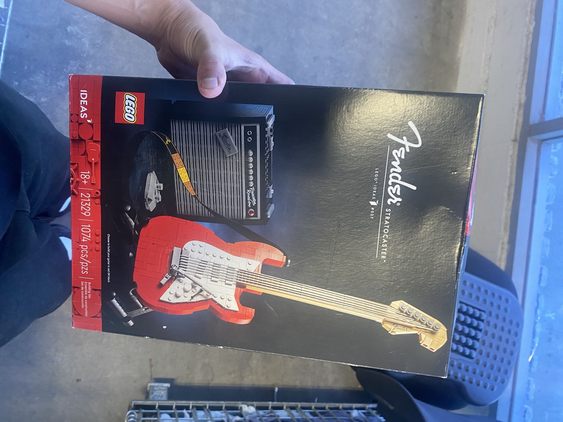 Lego Fender Stratocaster