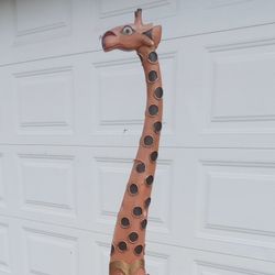 Wood Carved Statue