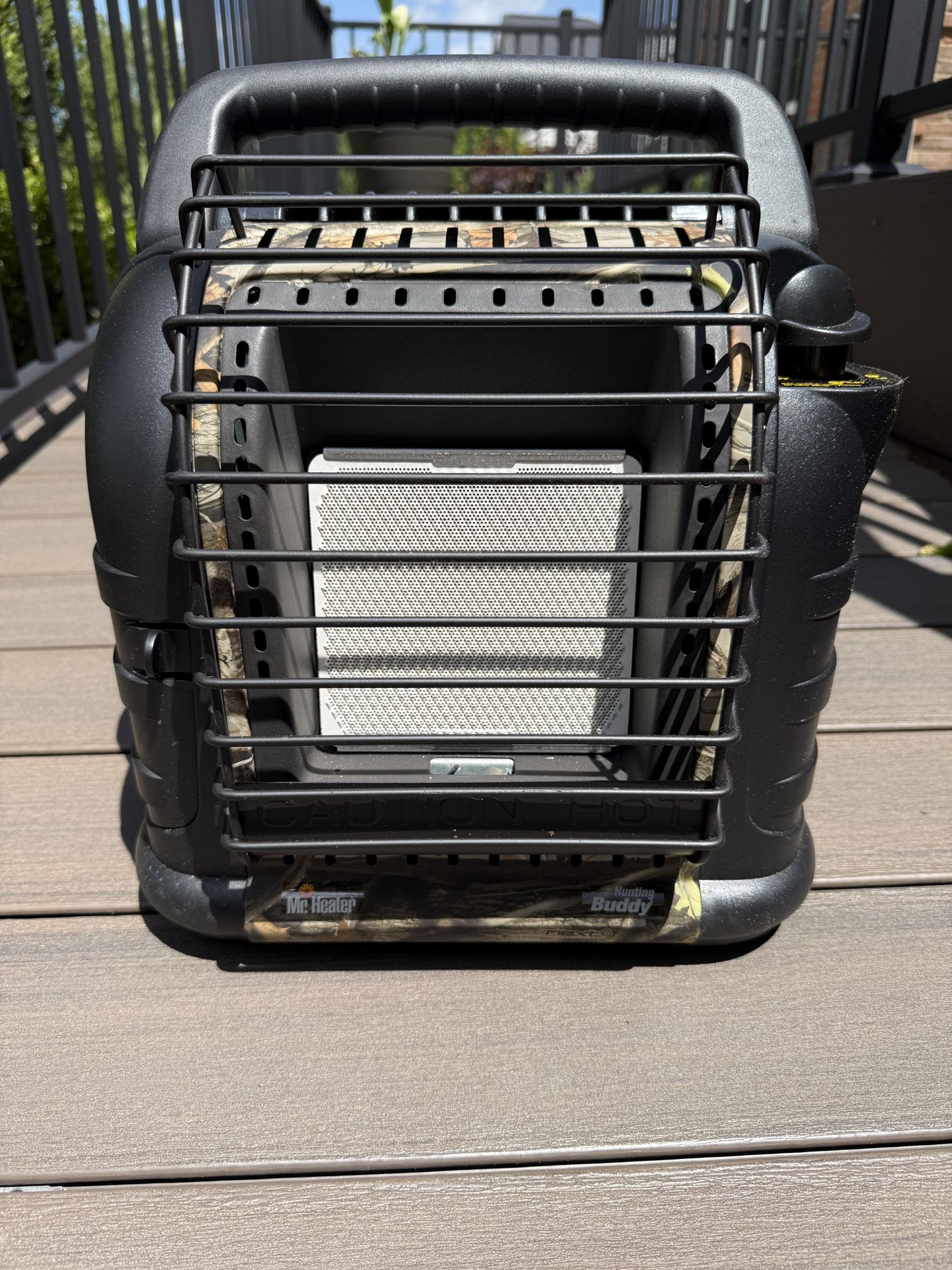 Mr. Heater MH12HB Hunting Buddy Portable Propane Heater - Indoor & Outdoor Use for Patio, Camping, Fishing, Hunting and Tailgating - Camouflage