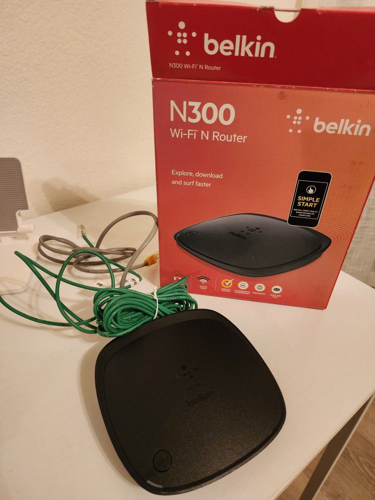 Belkin N300 Wi-Fi N Router