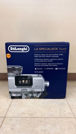 DELONGHI LA SPECIALISTA TOUCH ESPRESSO, CAPPUCCINO AND COLD BREW COFFEE MAKER