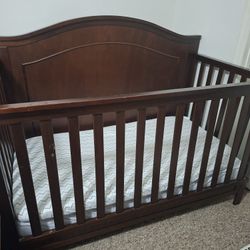 Brown Crib