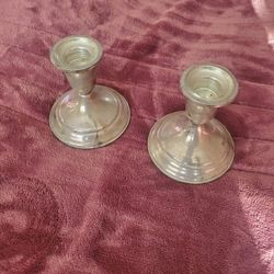 Towle Sterling Silver Candle Stick Holders