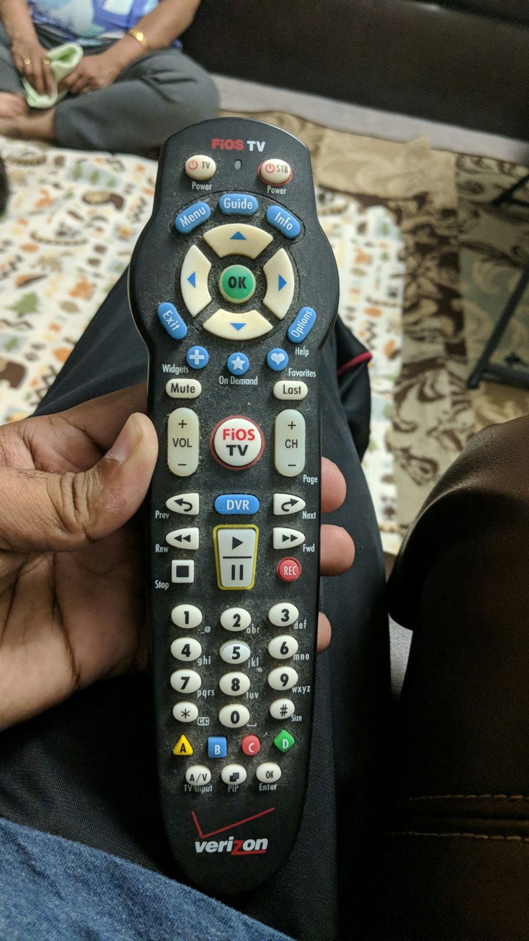 Verizon FIOS TV Remote Replacement Control - VZ P265v3 RC -