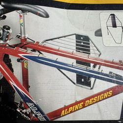 folding Bike Rack Holds 2 Bikes