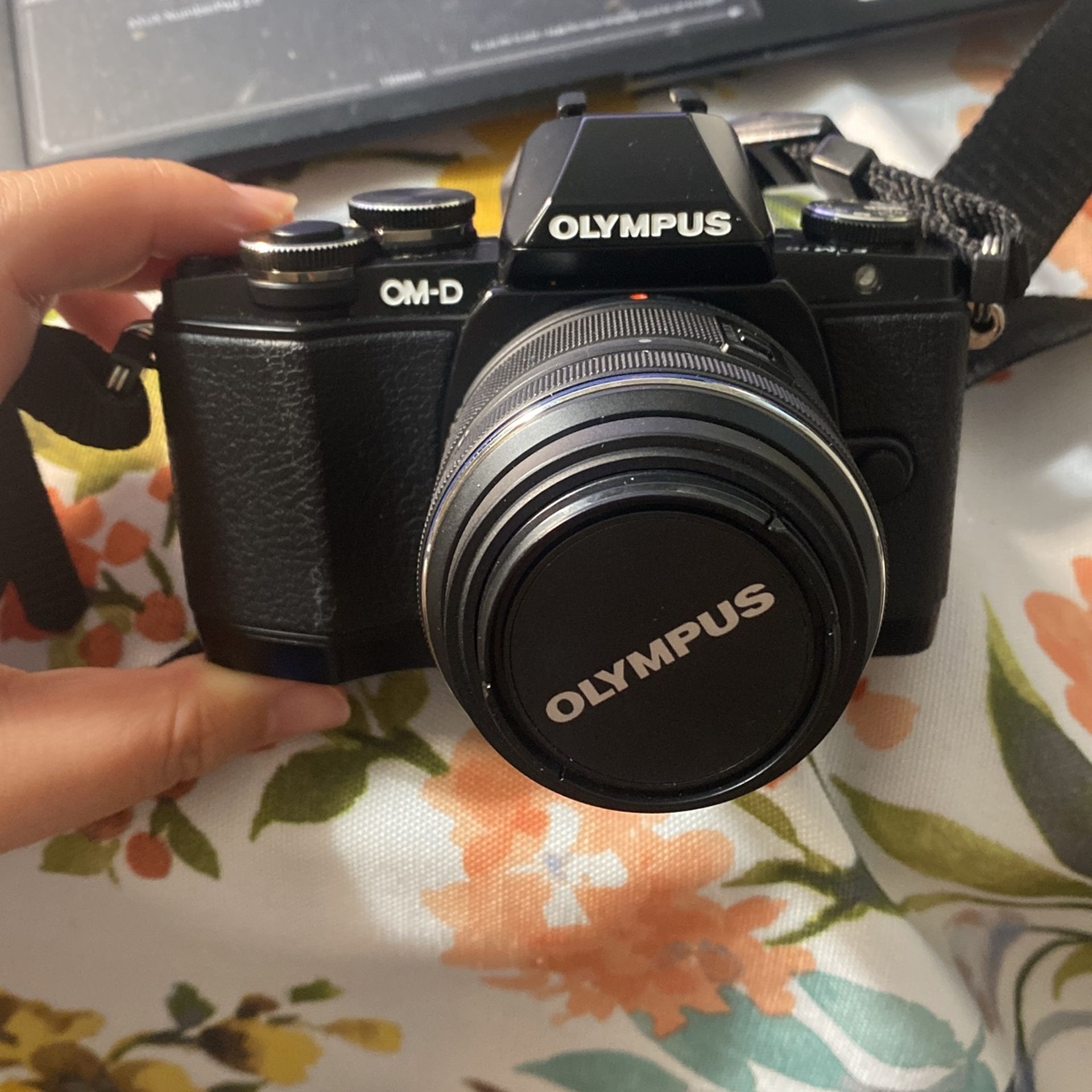 Olympus Digital Cameras E-M10 With 14-42mm And f4 5.6 R Lenses.
