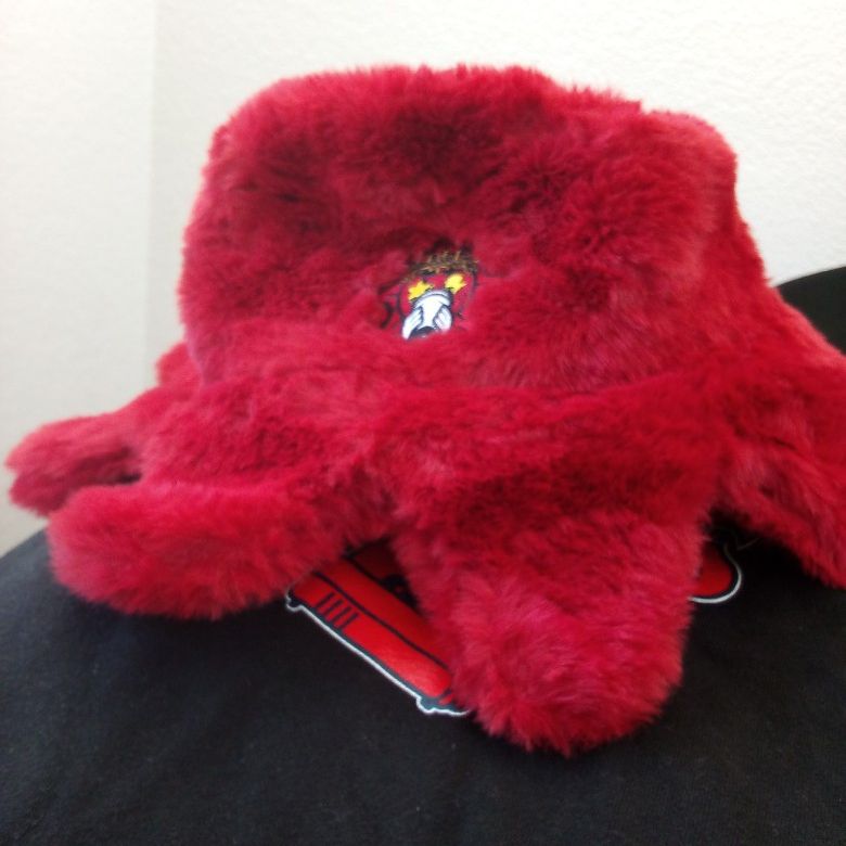 Furry Glo Sun Bucket Hat RED 新品 Glo Gang | Furry Glo Sun Bucket Hat (Red) | Hats (Headwear)