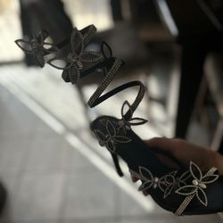women butterfly high heel sexy style for size 7