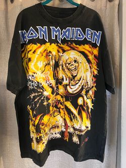 IRON MAIDEN T-SHIRT XL ROCK BAND CONCERT SHIRT