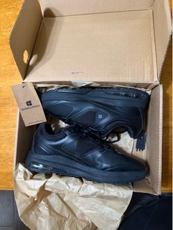 Shoes for Crews Non-Slip Black Work Shoes - Evolution ll Style - Size 8.5/9 Wide Men