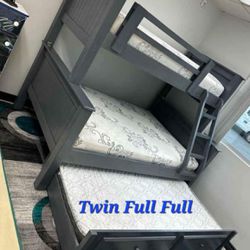 Bunk Bed Twin-Full-Full