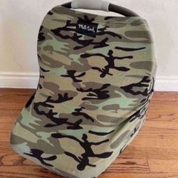 Camo Milk Snob Car seat Cover/ Nursing Cover 