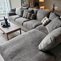 Down Feather Sectional Couch