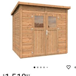 Storage Shed 8x6 Ft New  In Box 