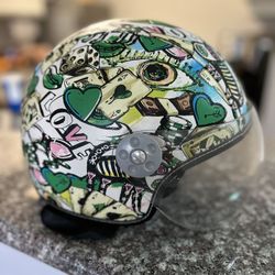 JOES 3/4 Motorcycle Helmet  size Large