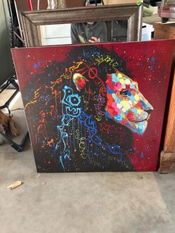 Canvas painting