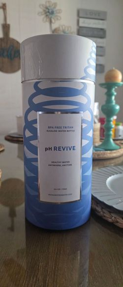 pH Revive BPA Free Tritan Alkaline Water Bottle