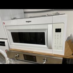Over The Range Microwave Whirlpool 