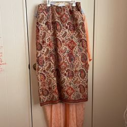 Long Skirt, Skirt, Paisley Skirt, Skirt With Pockets