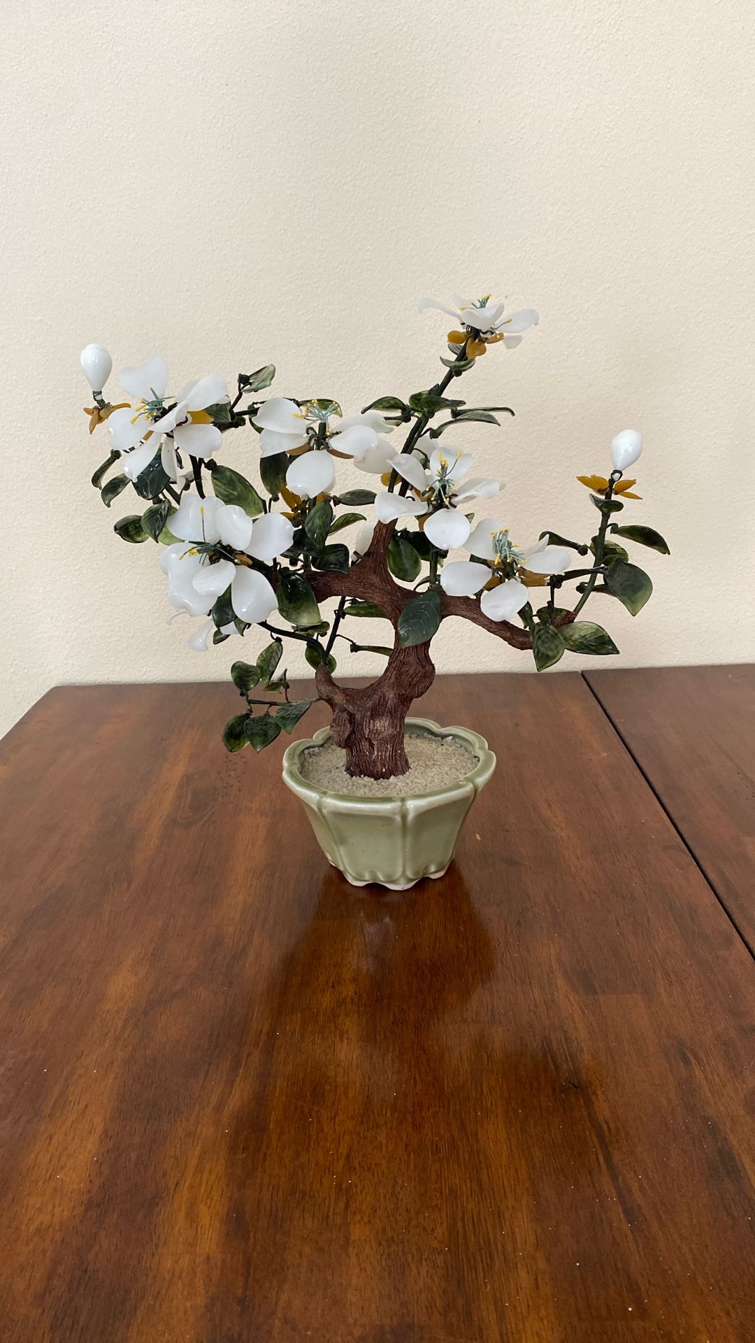 Glass Flower Decor. 16” X 14”
