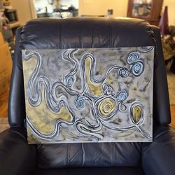 18 X 24 original abstract art