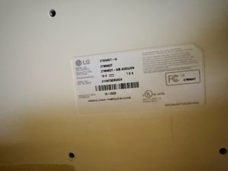LG 27MN60T-W 27-Inch Monitors