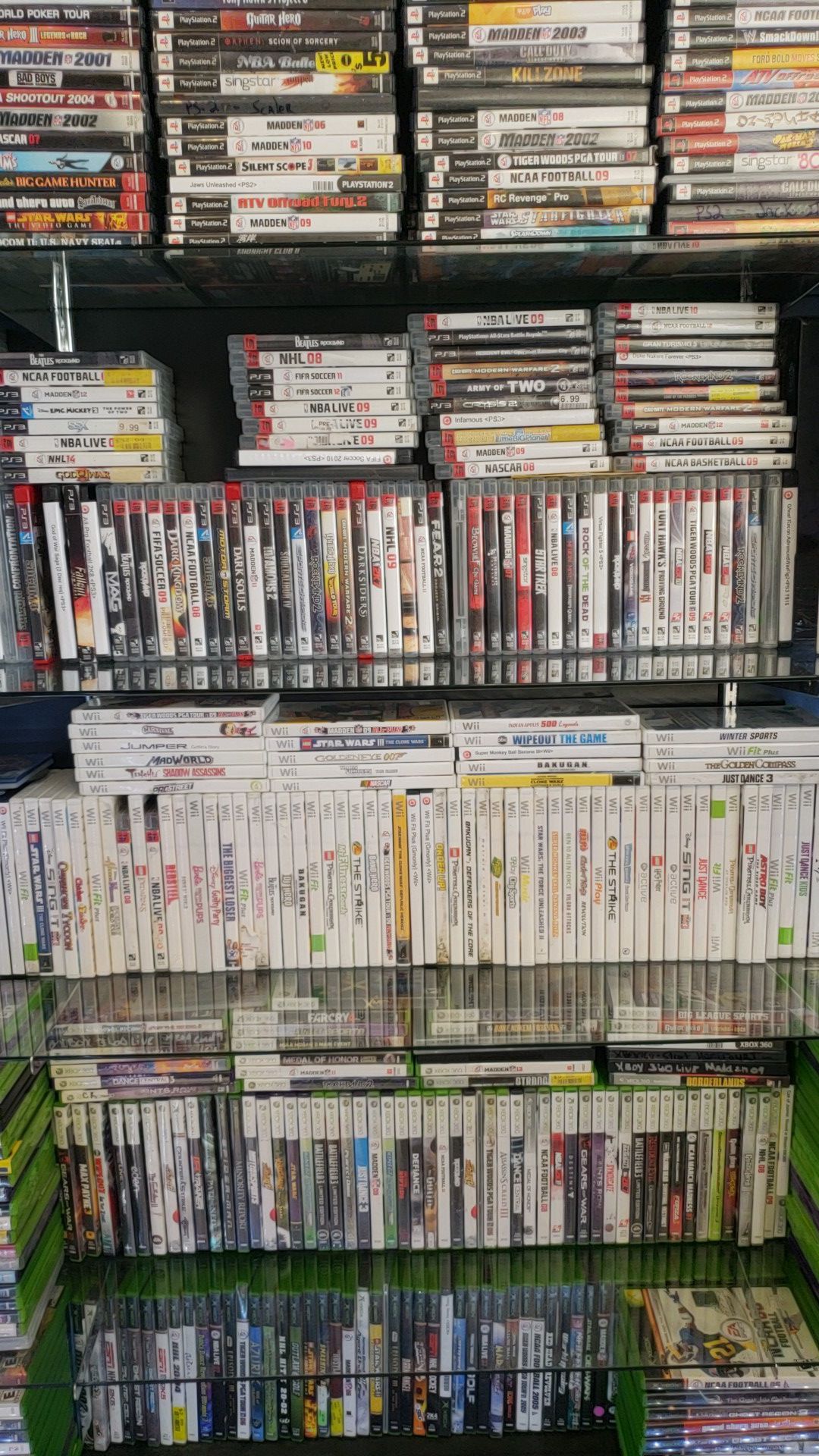 PS3 Games $2 Xbox 360 $2 PS2 $1 Wii $2 Saturday Sale
