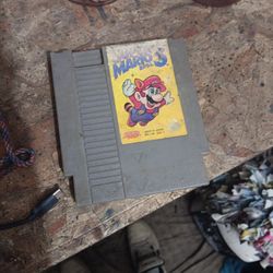 Snes Super Mario Bros 3 Game Cartridge