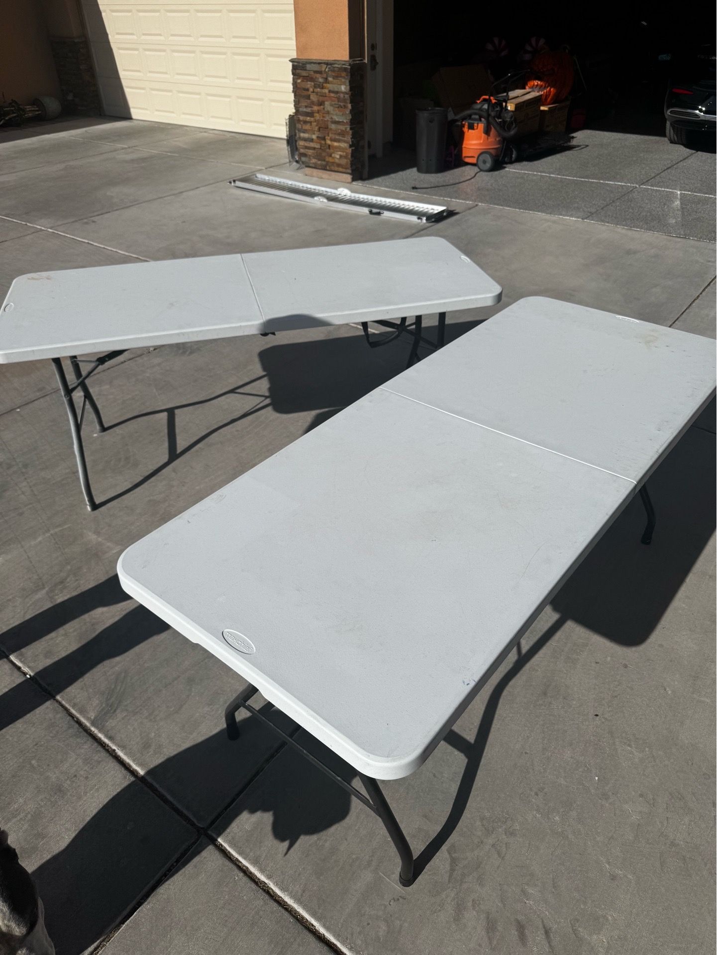 6-Foot Plastic Folding Table