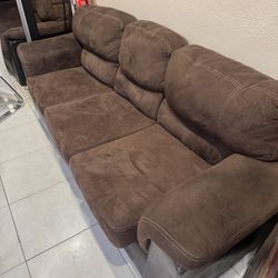Brown Couch and love seat – Comfortable