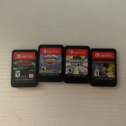 Various Switch Games, Each Comes with Box