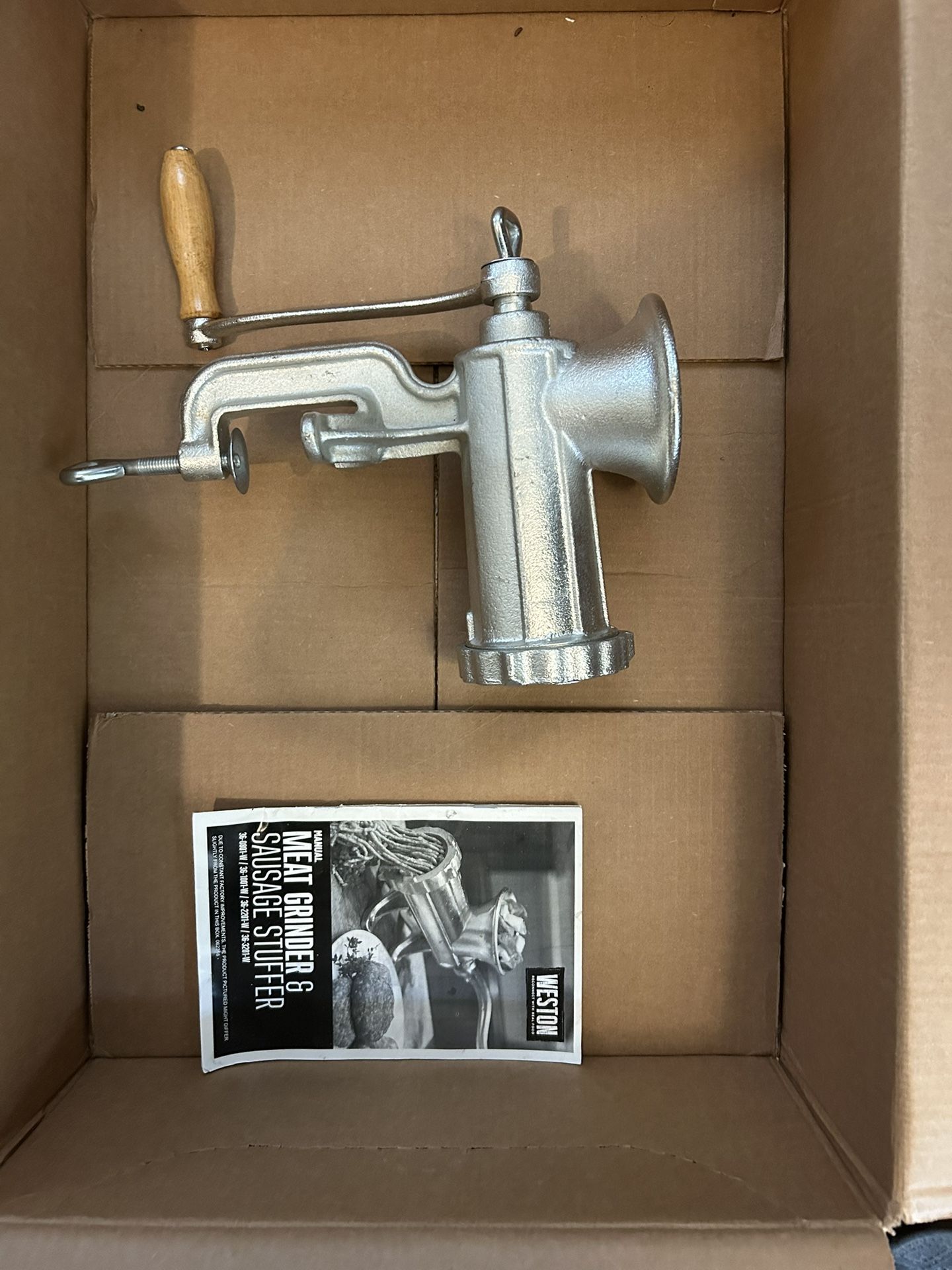 Weston Manual Meat Grinder