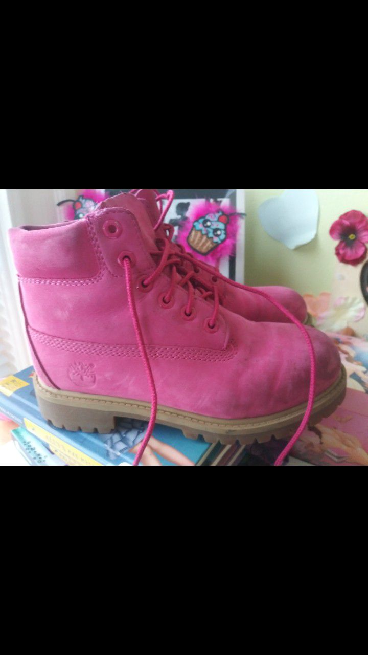 Girl's Timberland boots